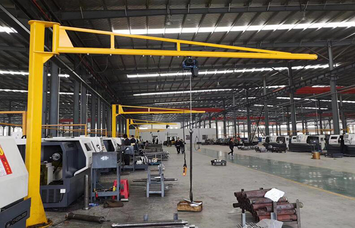 山東青島懸臂吊使用現場